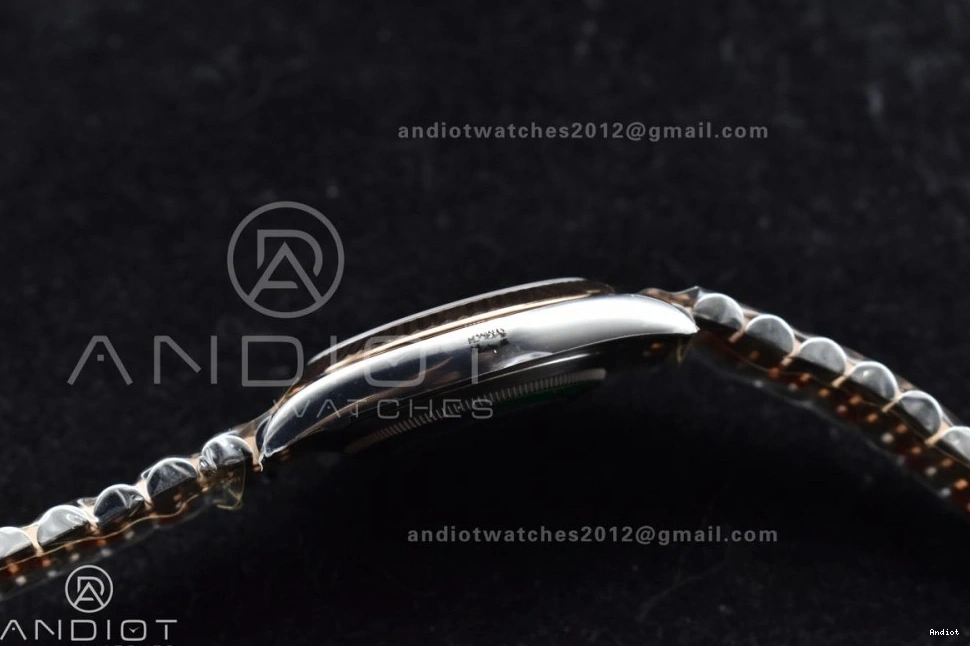 DateJust on Brown VR3235 SS Jubilee Bracelet 126333 Steel Stick Best Dial RG Edition 41 Clean 904L 1:1 0304